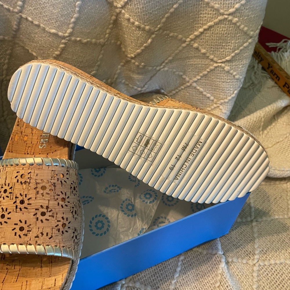 Jack Rogers cork slides - Picture 2 of 4